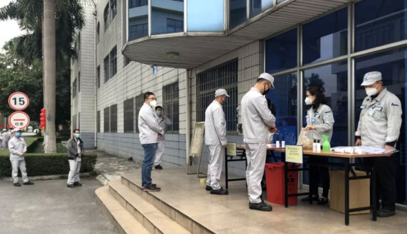 復(fù)工第一天的疫情防控工作，國機(jī)密封這樣做！